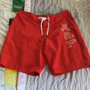 Abercrombie and Fitch means swim shorts
